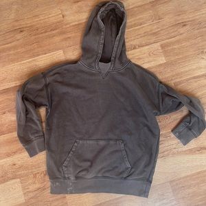 Gap Teen Grey stonewashed hoodie